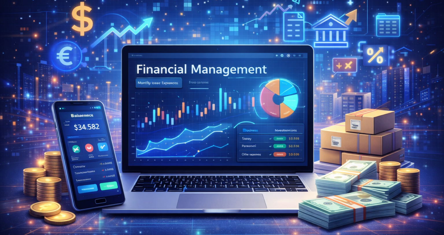 Financial Management Software development in madurai