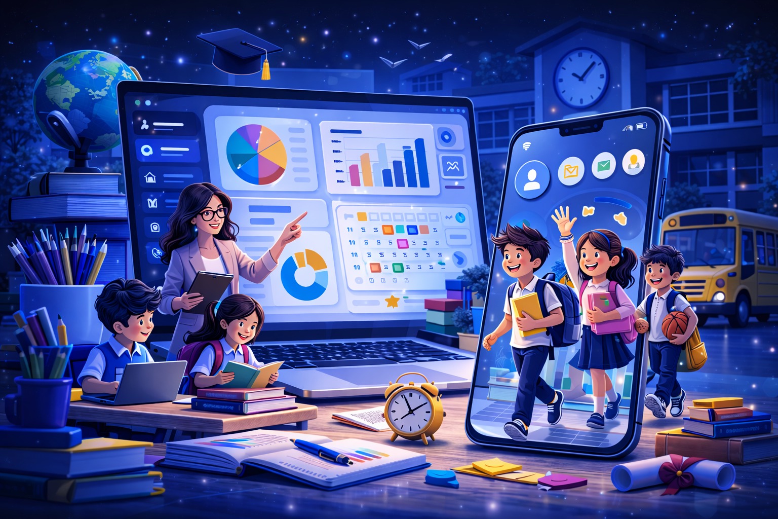 School ERP System development in madurai
